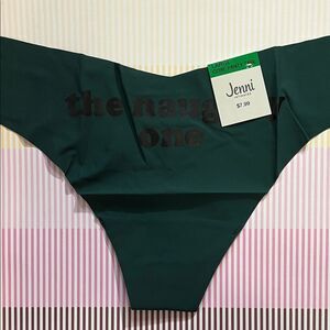 Jenni The Naughty One Green Thong Panty